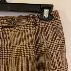 VINTAGE Talbots 80s 90s plaid pleated trousers